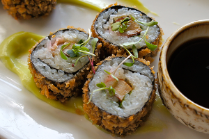 Fine dining at Metis.