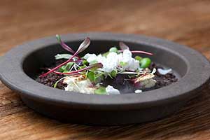 Beetroot, Coffee and Cocoa at Restaurant Amusé