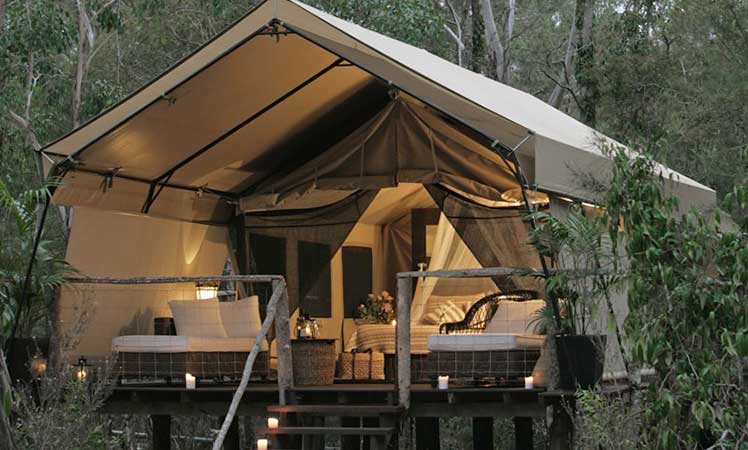 06-Paperbark-Camp,-NSW--outside-tent