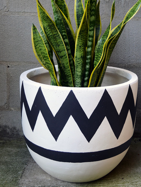 5. Chevron Pot