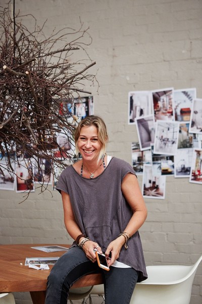 Stylist Louella Tuckey.