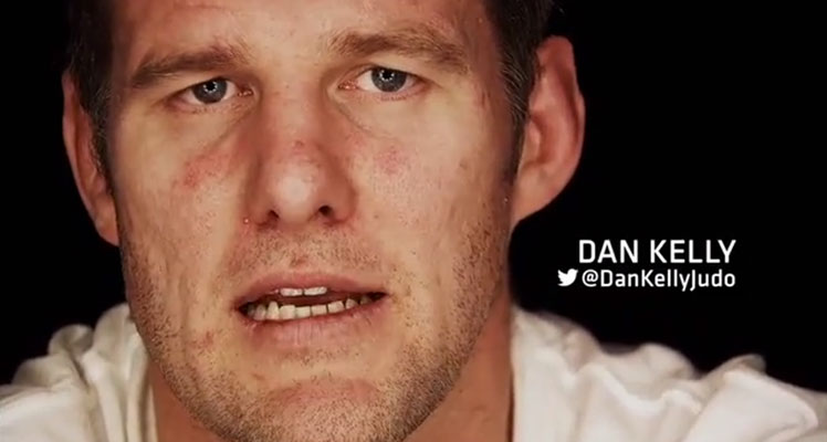 Ready to rumble ... Team Australia's four-time judo Olympian, Dan Kelly.