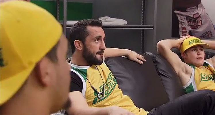 Not happy ... Vik Grujic voices his disgust at comments made by Team Canada's Kajan Johnson.