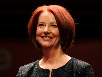 File photo of former PM Julia Gillard