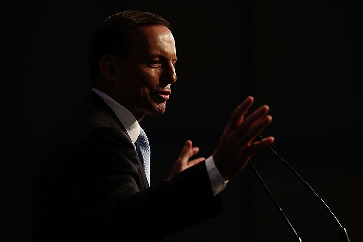 Prime Minister Tony Abbott has vowed to slash red tape. Source: Getty