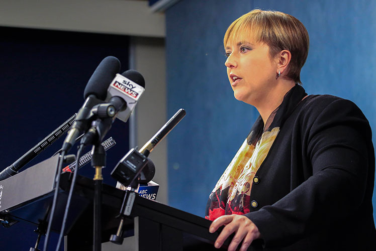 Tasmanian Premier Lara Giddings. Source: AAP.