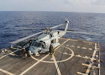 US Navy helicopter