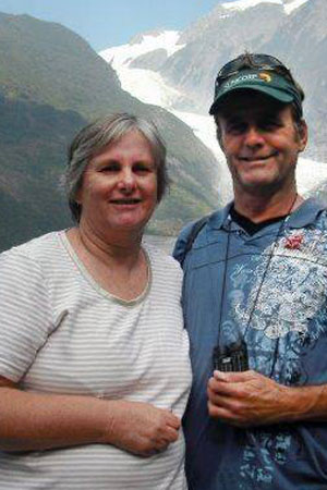 Aussies Catherine and Robert Lawton believed lost in the air disaster.