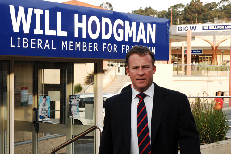 Will Hodgman is tipped to be the next Tasmanian premier.