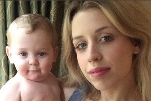Peaches Geldof and her baby son, Phaedra. Picture: Instagram