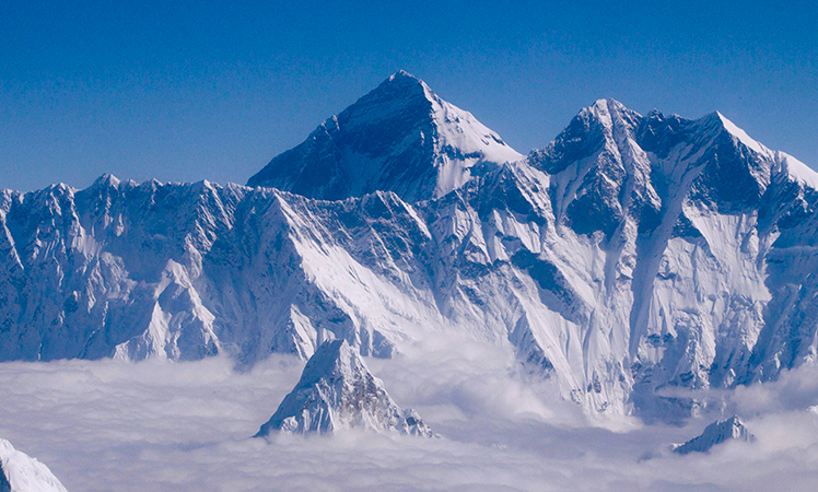Mighty Mount Everest. Picture: AAP