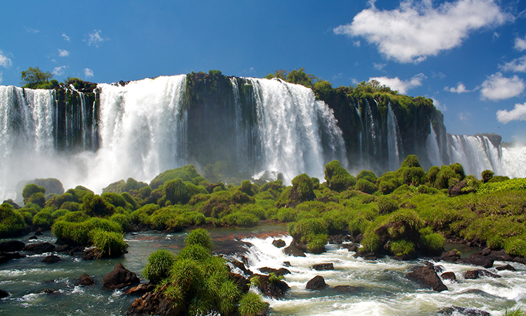 The Iguazu Falls are a must.