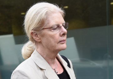 Robyn Gardiner made no reaction when the verdicts were handed down.