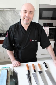 Leigh Hudson from Chef's Armoury.