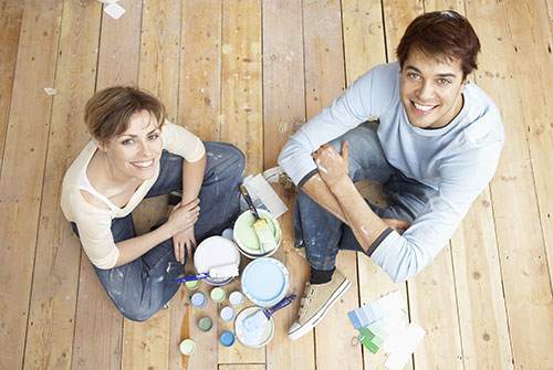 A lick of paint can work wonders. Source: ShutterStock.