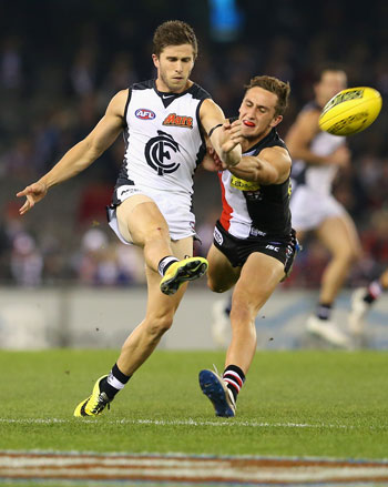 Blues skipper Marc Murphy will come under scrutiny. Photo: Getty