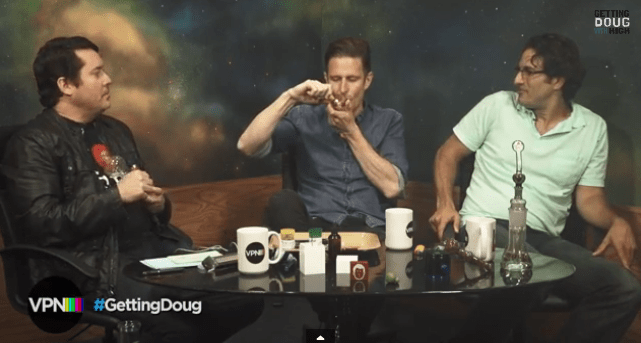 ABC star Will Anderson seen smoking marijuana online. Picture: Youtube