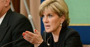 Australian Foreign Minister Julie Bishop.