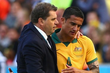 Postecoglou has revitalised the Australian side, but kept some experience, like Tim Cahill. 