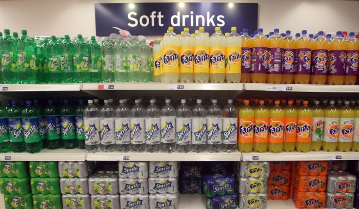 Soft drinks. Source: AAP.