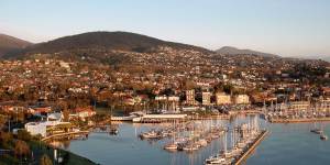 Hobart is a super-cool small city. 