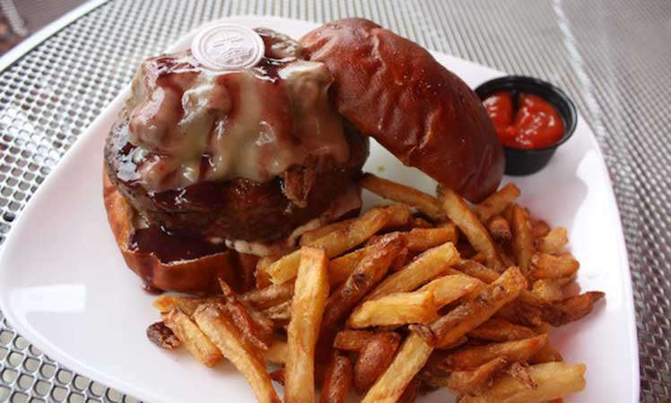 The Ghost burger. Delicious. 