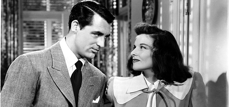Cary Grant and Katherine Hepburn. Photo: AAP