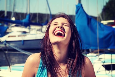 happy woman
