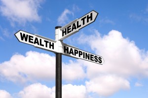 Wealth leads the way to good health. Source: Shutterstock.