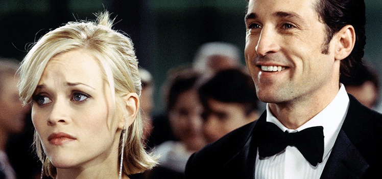 Sweet Home Alabama: Reese Witherspoon and Patrick Dempsey. Photo: AAP