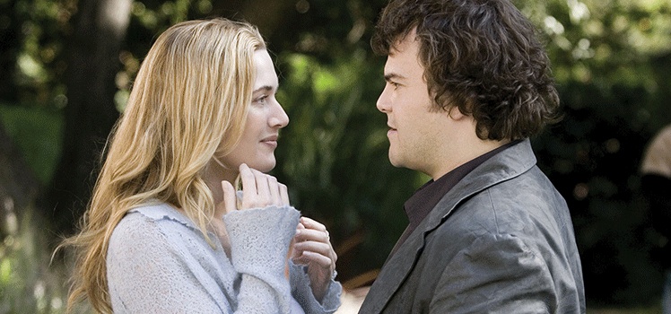 The Holiday: Kate Winslet and Jack Black. Photo: AAP