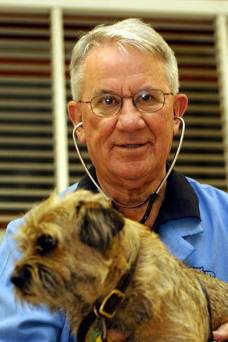 Victorian president of the RSPCA, Dr Hugh Wirth.