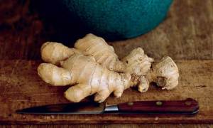 Ginger is spicy with anti-inflammatories. 