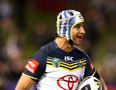 Johnathan Thurston needs a flag to cap his career. Photo: Getty