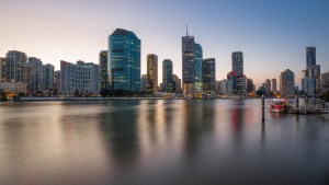 Brisbane skyline apartments buildings