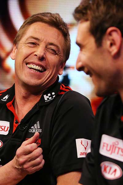 From the outside, Thompson seems the preferred candidate of the Bombers players. Photo: Getty