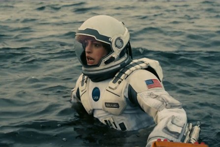 Anne Hathaway is astronaut Amelia Brand. Photo: Supplied