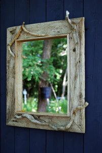 Mirrors work wonders in the garden.