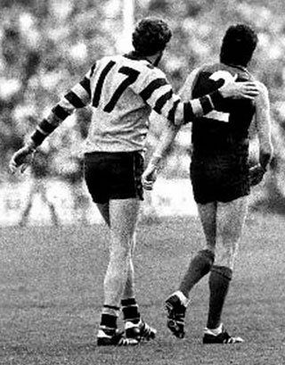 Warriors, Waverley Park, preliminary final day, 1987.