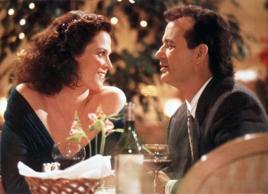 With Sigourney Weaver in Ghostbusters 2. Photo: AAP