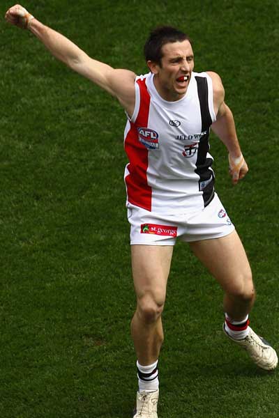 Stephen Milne kicked two goals in the 2010 Grand Final, but a fickle bounce denied him a third. Photo: Getty