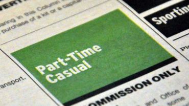 Most economists expect the unemployment rate to rise even though job ads have been on the increase for six months.