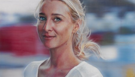 Asher Keddie love face Archibald Vincent Fantauzzo