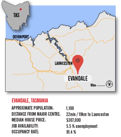 Map Evandale BIG-01