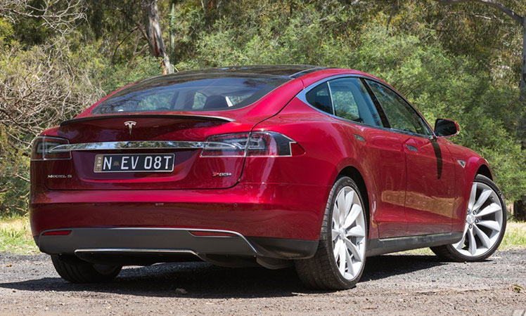 Tesla-rear