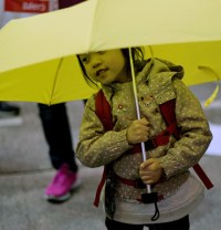 Girl umbrella