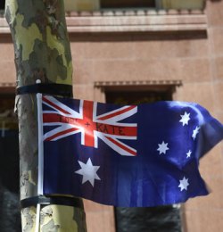 Lindt cafe flag