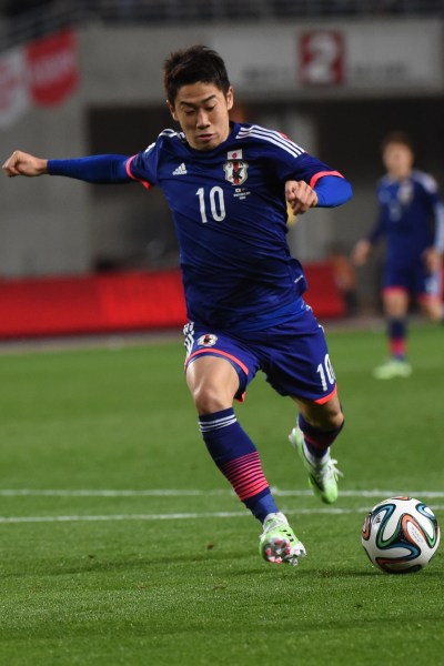 Japan's star, Shinji Kagawa