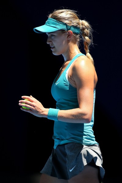 Will Bouchard meet her 'glam slam' contemporary Sharapova in the Quarters? Photo: Getty