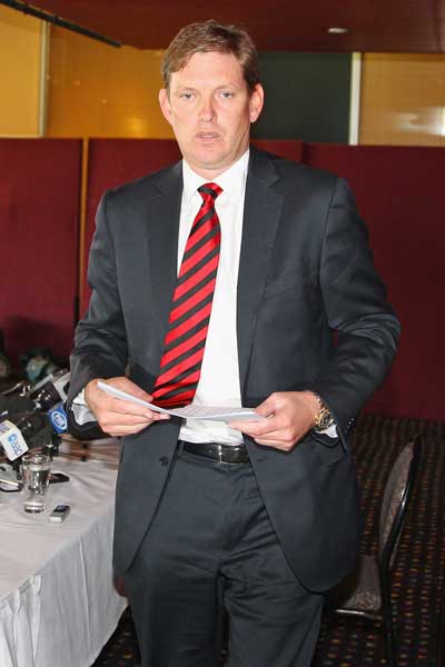 David Evans was a major casualty of the long-running saga. 